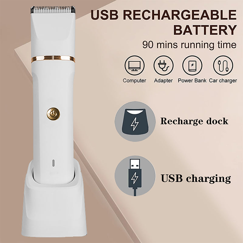 3-in-1 Electric Beard Trimmer with Charging Station | Stornfield