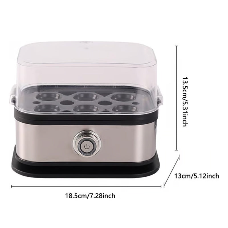 Multifunctional egg cooker with transparent lid | Stornfield