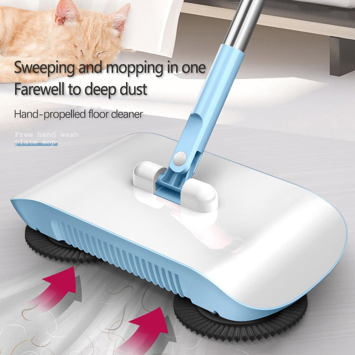 VibraSweep Hand Sweeper & Mop — Effortlessly radiant floors without bending or electrical stress | Stornfield