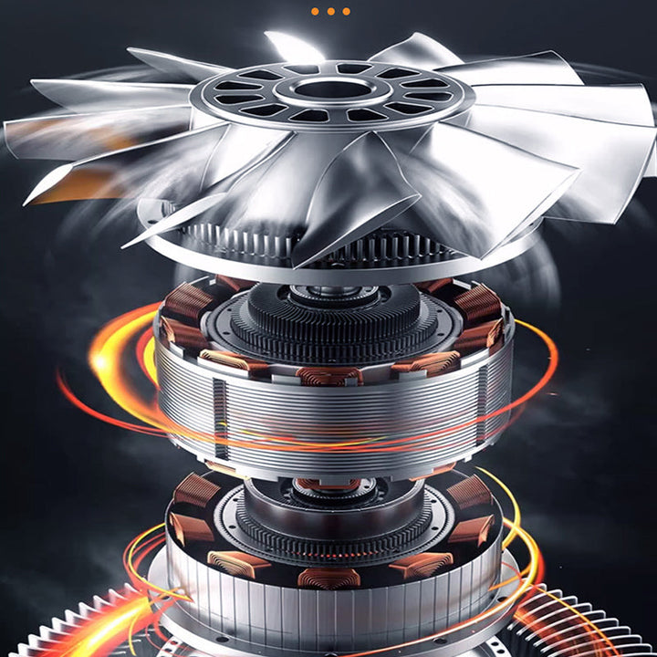 Rechargeable Portable Jet Fan | Stornfield