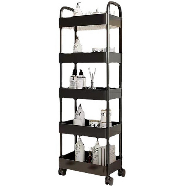 Mobile Kitchen Shelf Organizer with Wheels | Stornfield