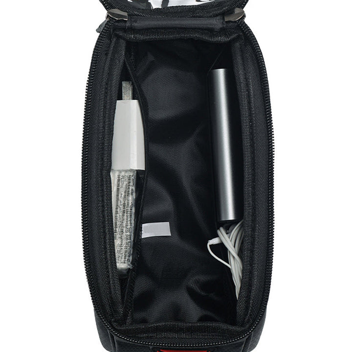 Bike frame bag with phone holder waterproof | Stornfield