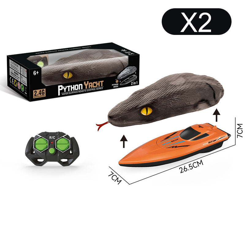 RC racing boat with 2.4 GHz remote control | Stornfield