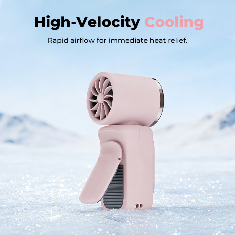 Portable Clip-On Fan with LED Display | Stornfield