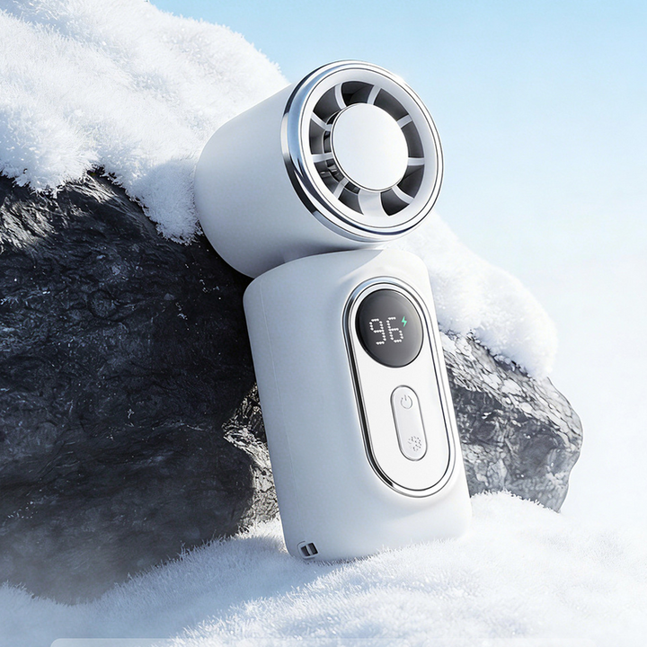 Portable Clip-On Fan with LED Display | Stornfield