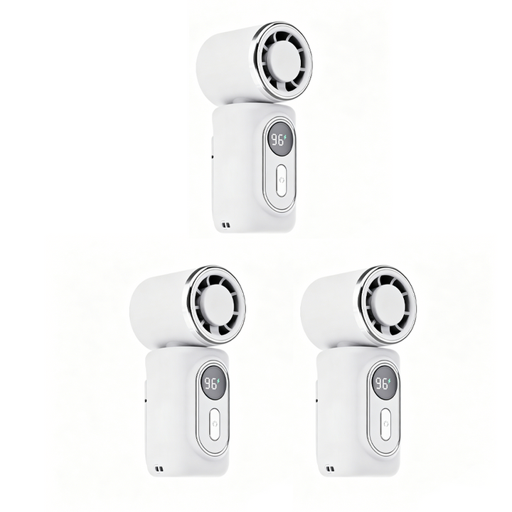 Portable Clip-On Fan with LED Display | Stornfield