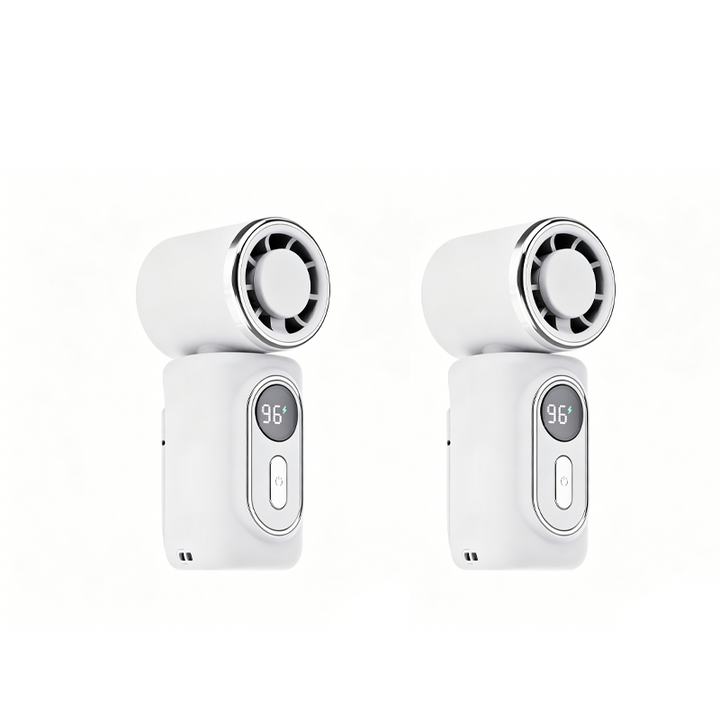 Portable Clip-On Fan with LED Display | Stornfield