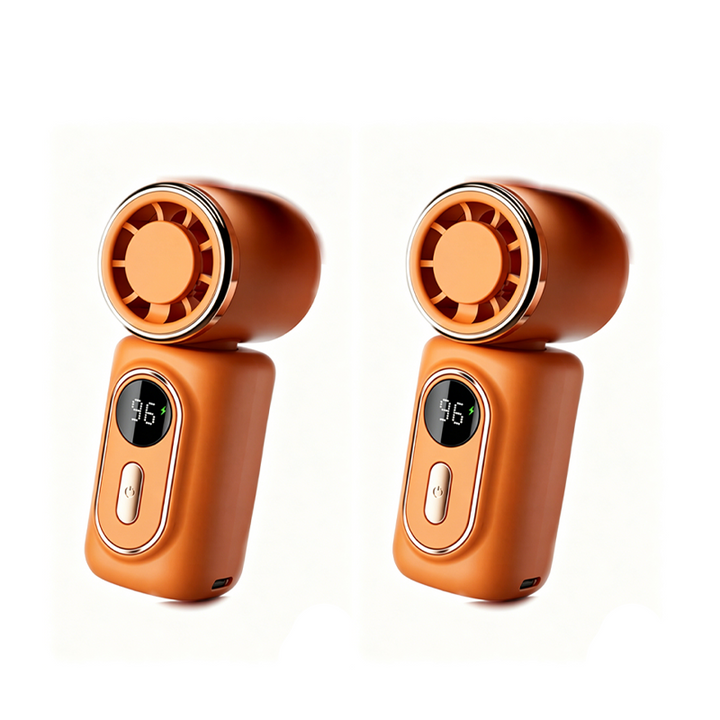 Portable Clip-On Fan with LED Display | Stornfield