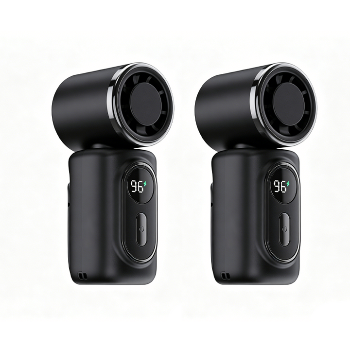 Portable Clip-On Fan with LED Display | Stornfield