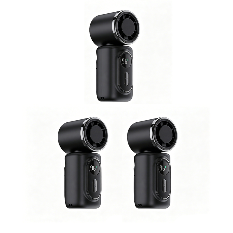 Portable Clip-On Fan with LED Display | Stornfield