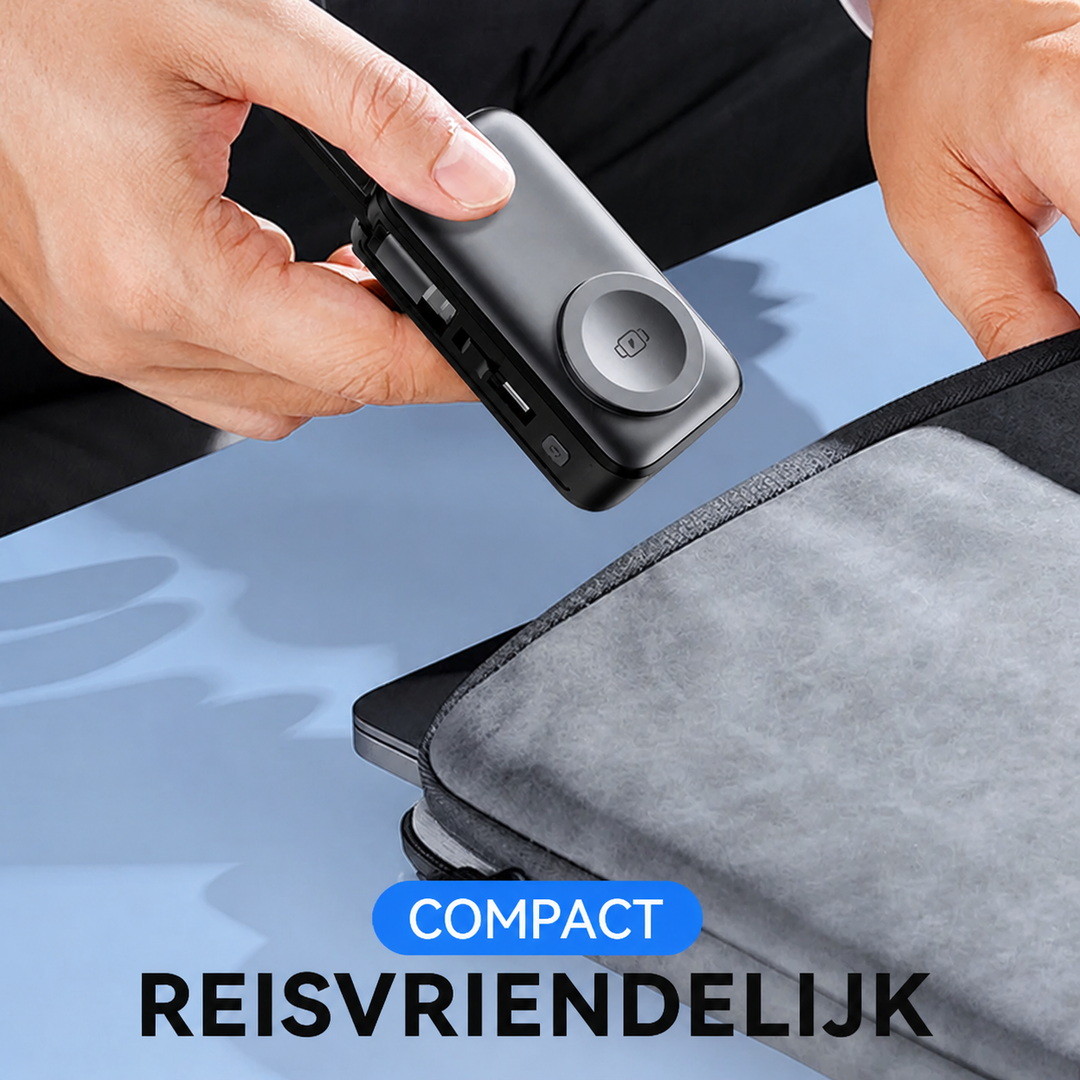 Magnetic 3-in-1 Powerbank with wireless charging | Stornfield
