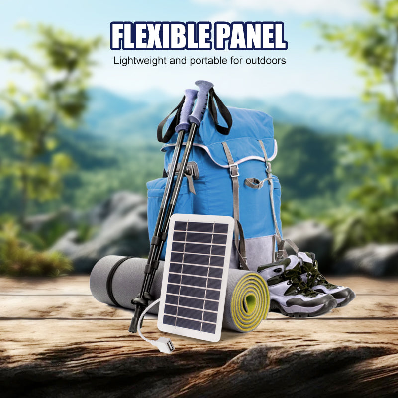 Flexible solar panel 2W 5V with USB output | Stornfield