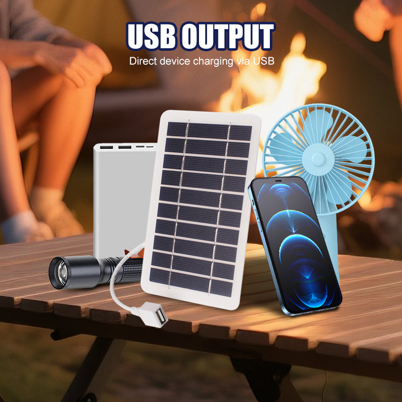 Flexible solar panel 2W 5V with USB output | Stornfield