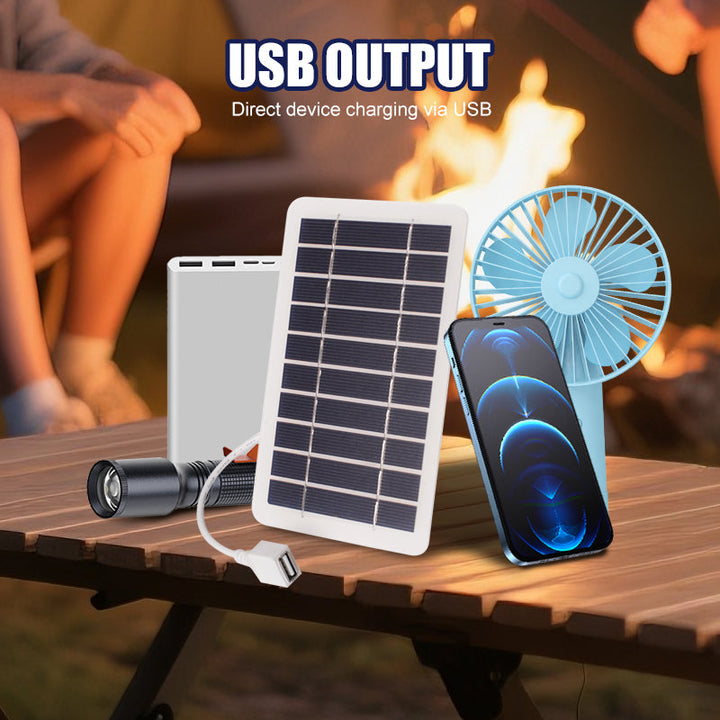 Flexible solar panel 2W 5V with USB output | Stornfield