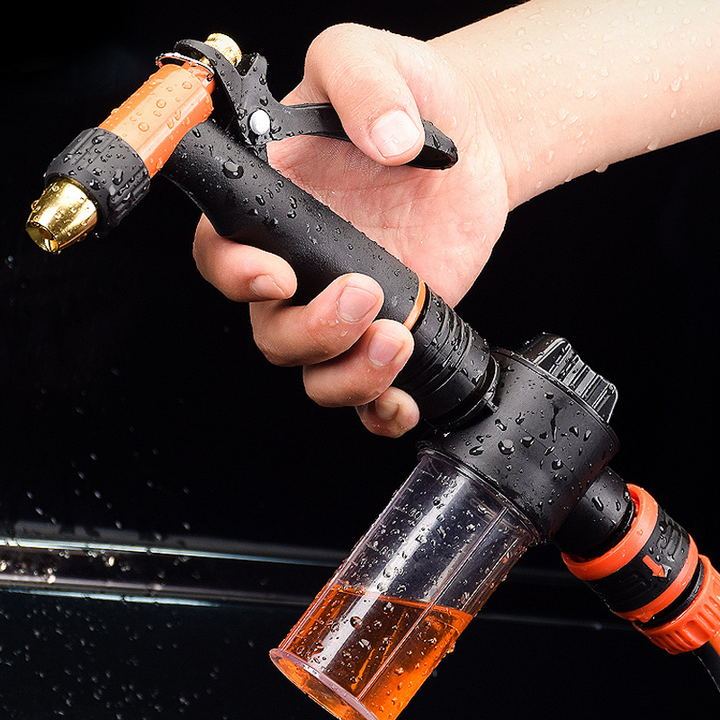 High-pressure garden hose nozzle made of metal | Stornfield