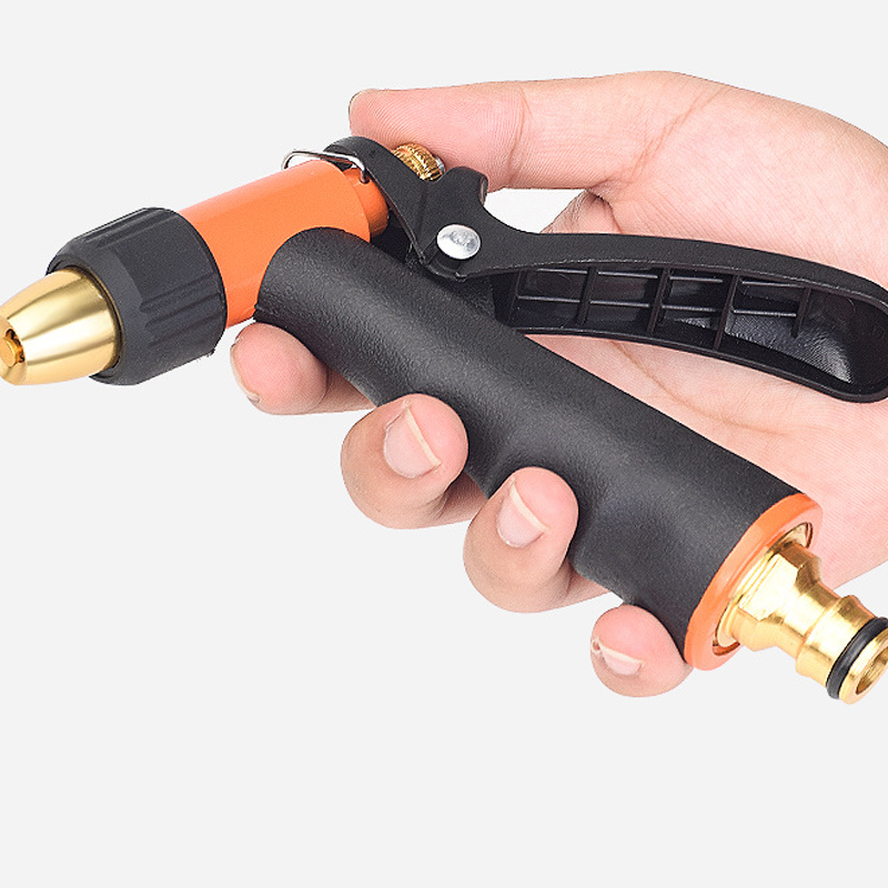 High-pressure garden hose nozzle made of metal | Stornfield
