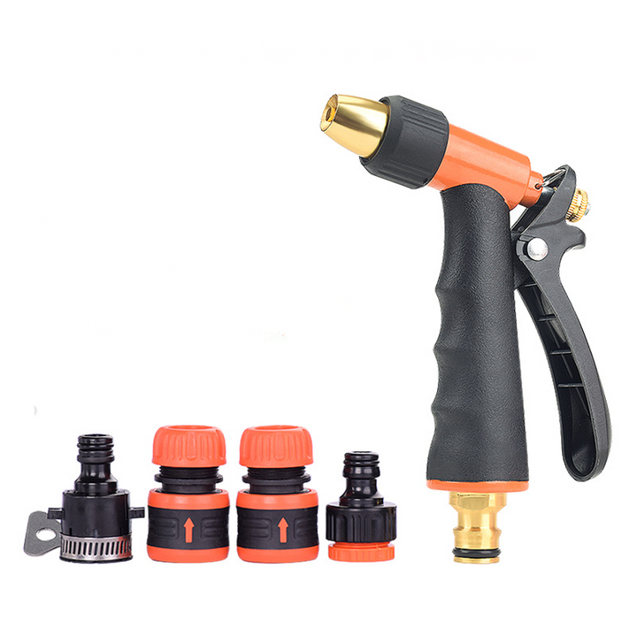 High-pressure garden hose nozzle made of metal | Stornfield
