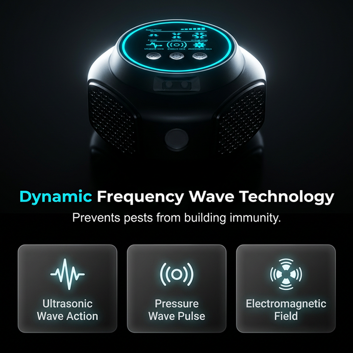 Ultrasonic Pest Repeller with Touch Display | Stornfield