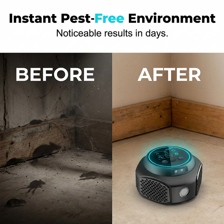 Ultrasonic Pest Repeller with Touch Display | Stornfield