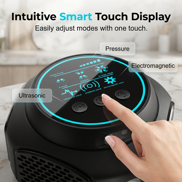 Ultrasonic Pest Repeller with Touch Display | Stornfield