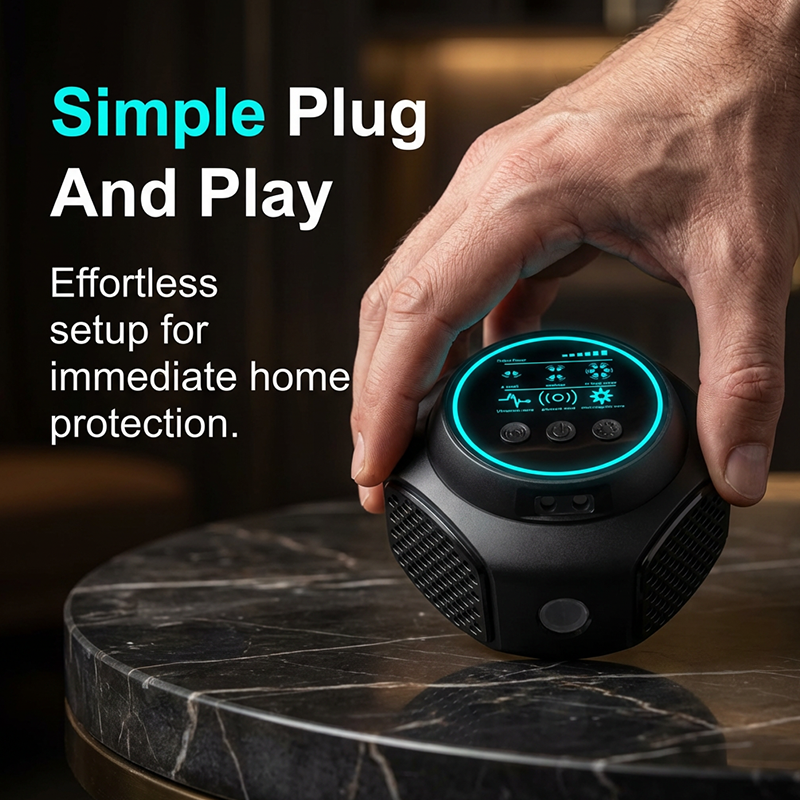 Ultrasonic Pest Repeller with Touch Display | Stornfield