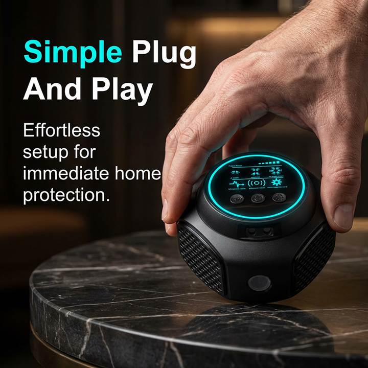 Ultrasonic Pest Repeller with Touch Display | Stornfield