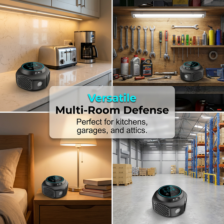 Ultrasonic Pest Repeller with Touch Display | Stornfield