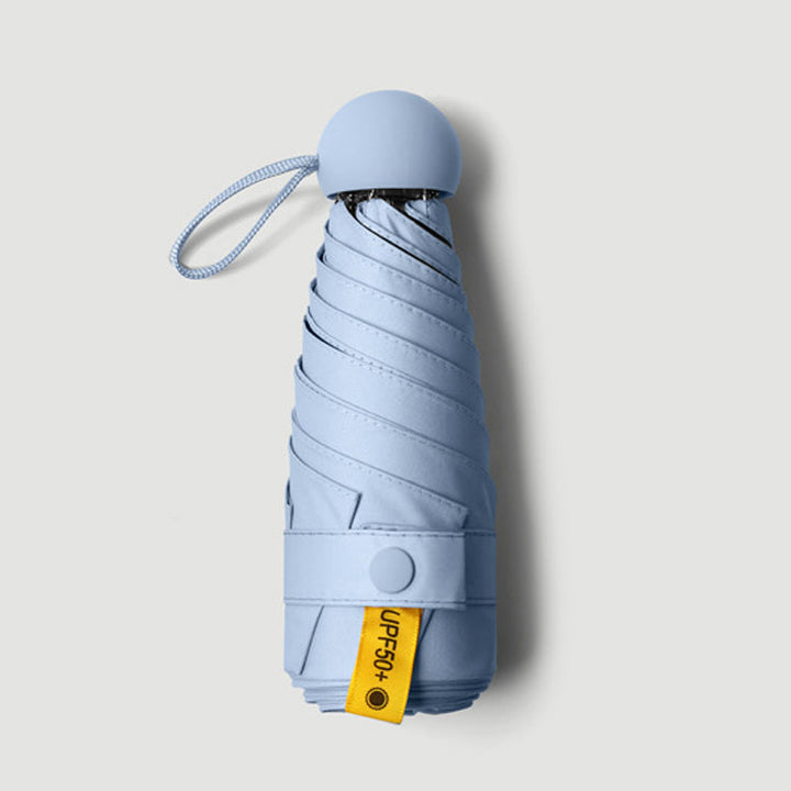Capsule pocket umbrella with sun protection | Stornfield