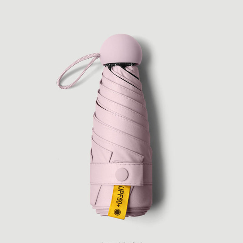 Capsule pocket umbrella with sun protection | Stornfield