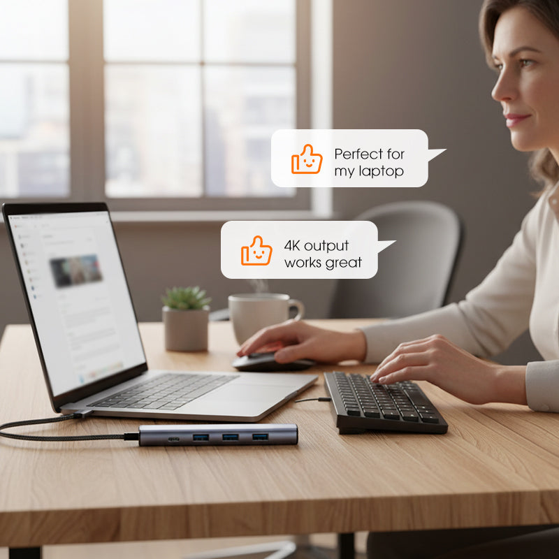 5-in-1 USB-C Hub with 4K HDMI output | Stornfield
