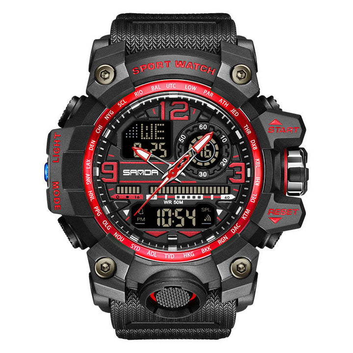 Men's multifunctional watch with luminous display & water protection | Stornfield