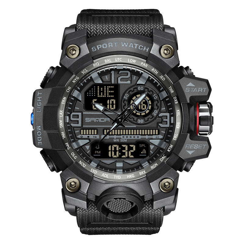 Men's multifunctional watch with luminous display & water protection | Stornfield