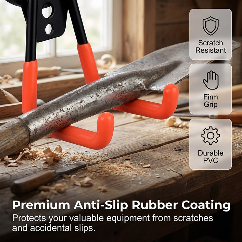 Magnetic double hook for tool storage | Stornfield
