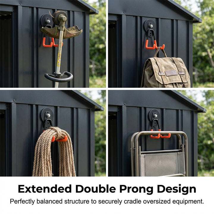 Magnetic double hook for tool storage | Stornfield