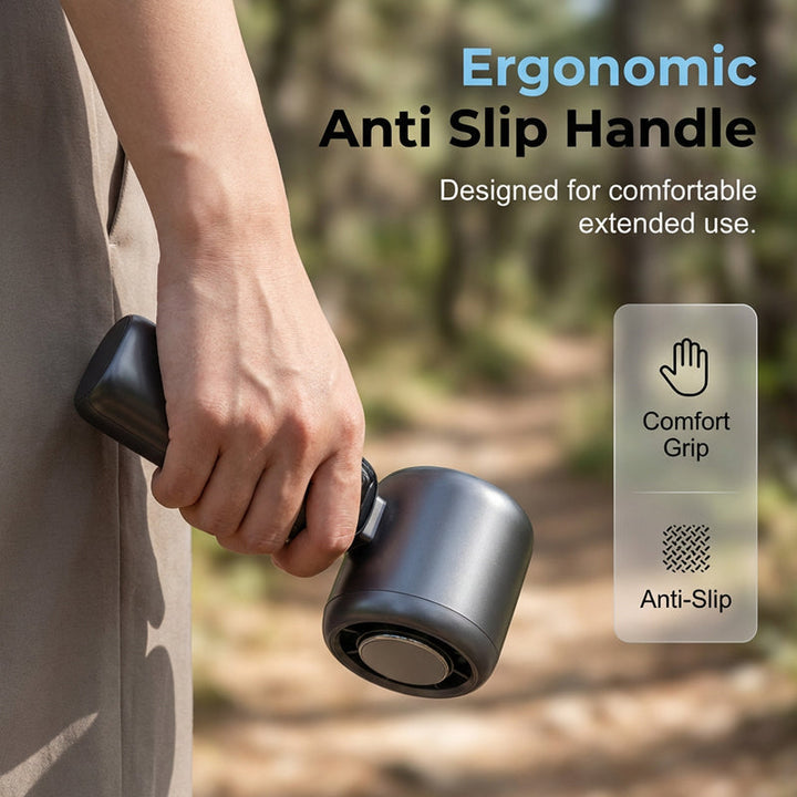 Portable High-Speed Handheld Fan with Ice Cooler | Stornfield