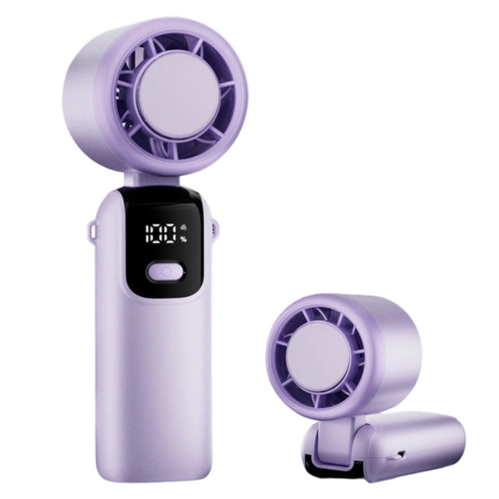 Portable High-Speed Handheld Fan with Ice Cooler | Stornfield