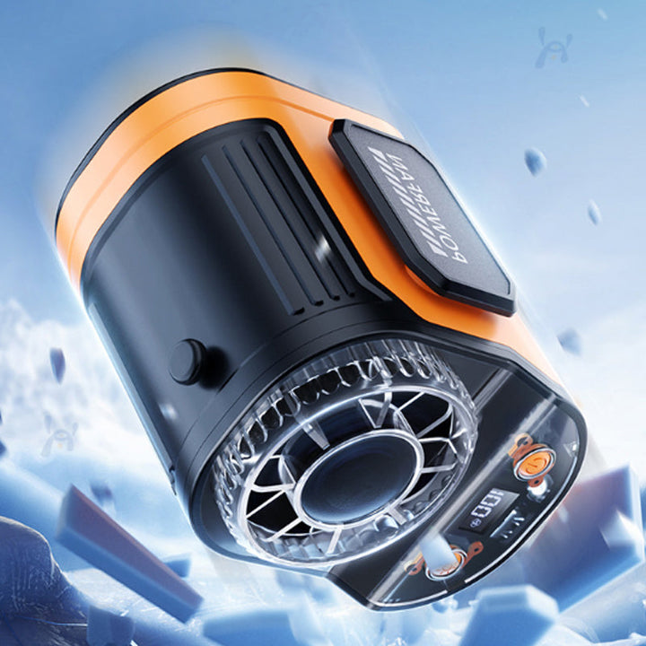 Portable Car Clip On Fan with LED Display | Stornfield