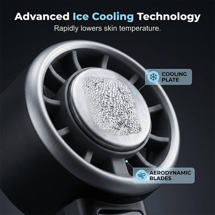 Semiconductor Cooling Handheld Fan | Stornfield