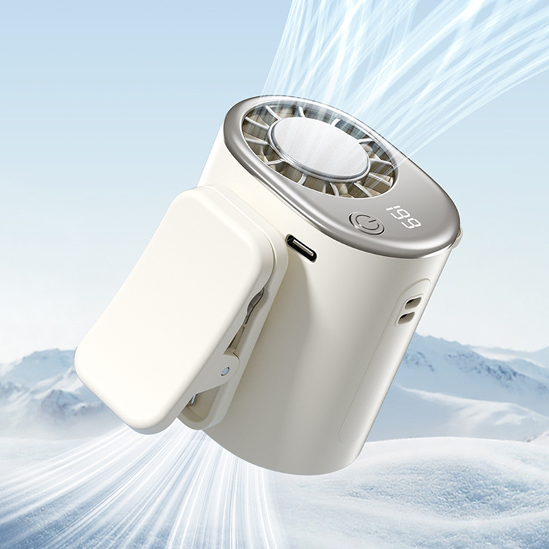 Portable Semiconductor Cooling Fan with Clip | Stornfield
