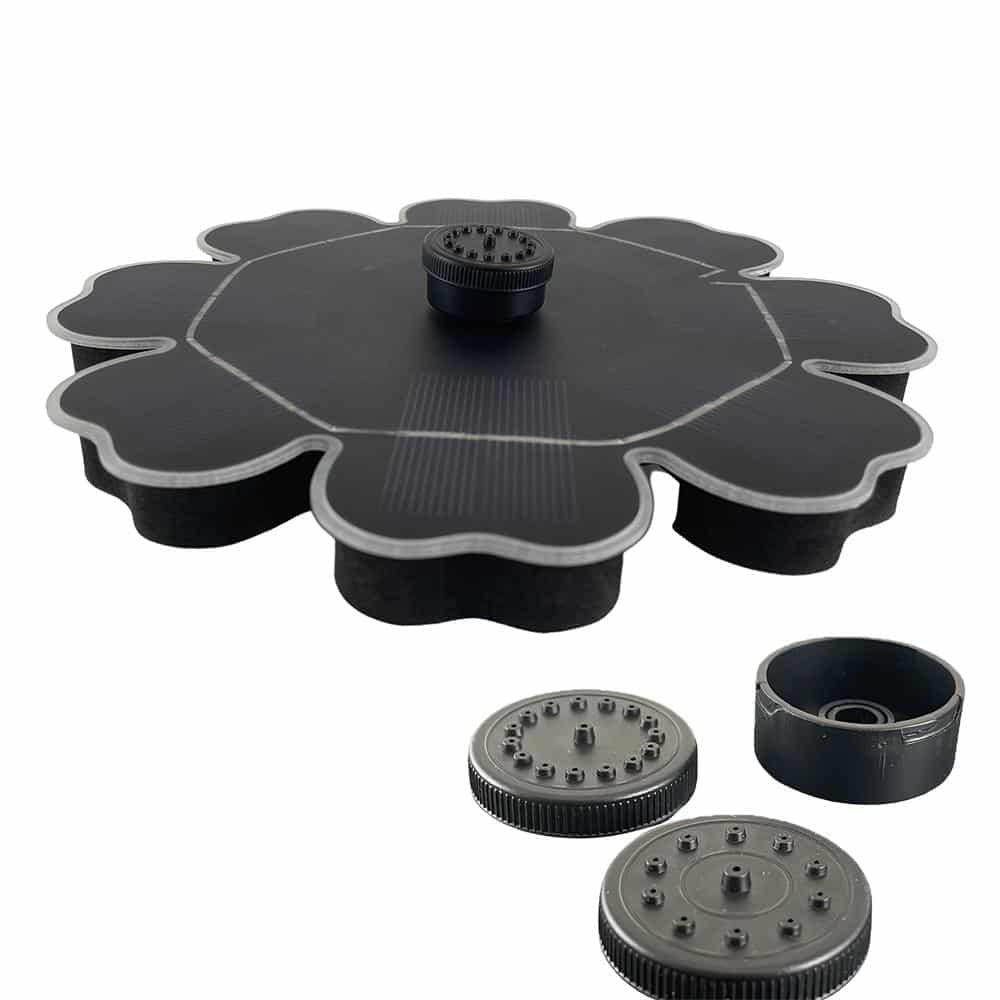 Solar-powered fountain (floating) | Stornfield