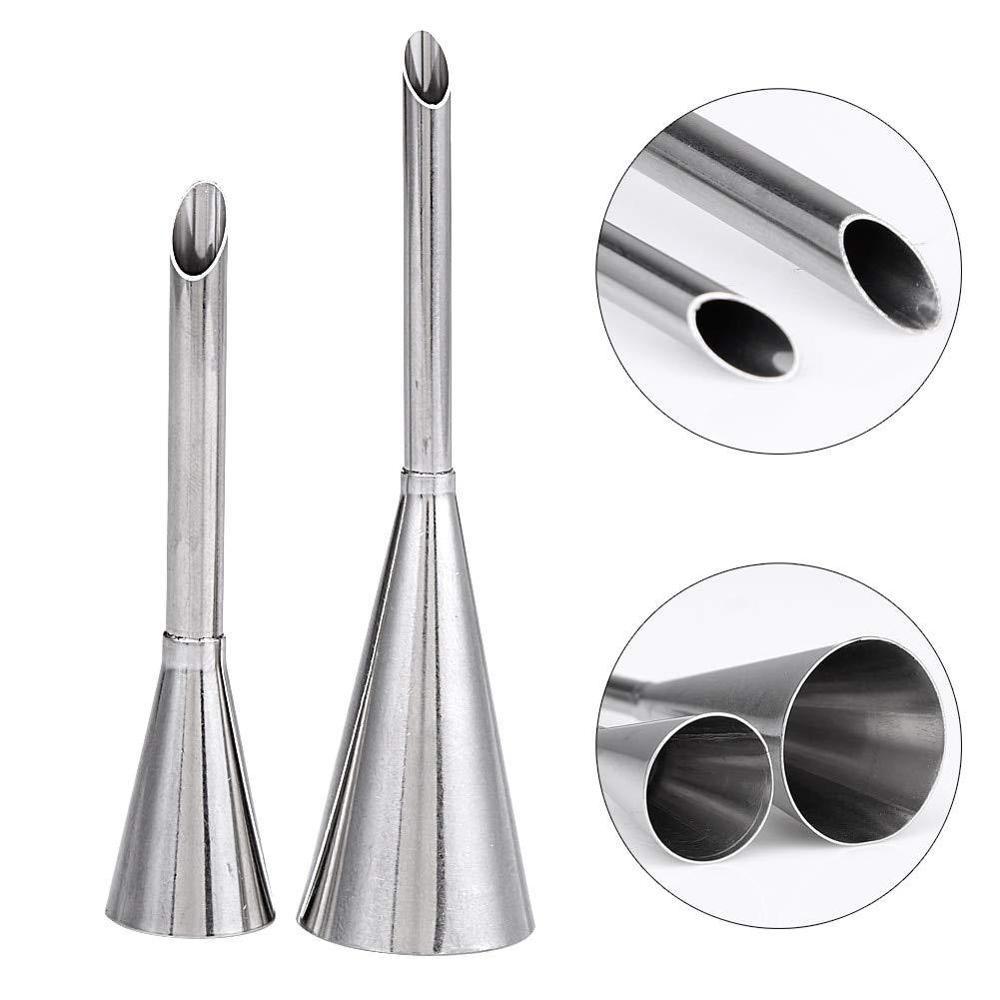 Stainless Steel 4pcs Chrome Éclair Puff Nozzle | Stornfield
