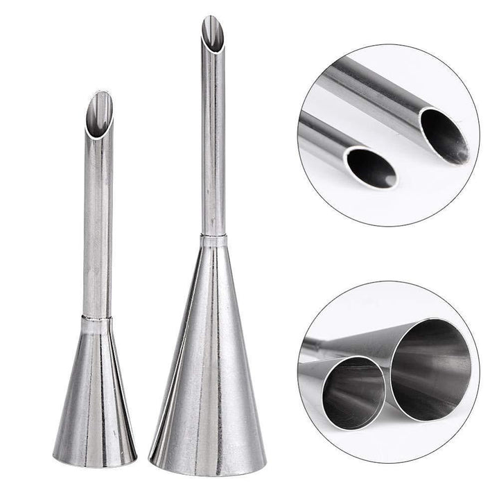 Stainless Steel 4pcs Chrome Éclair Puff Nozzle | Stornfield