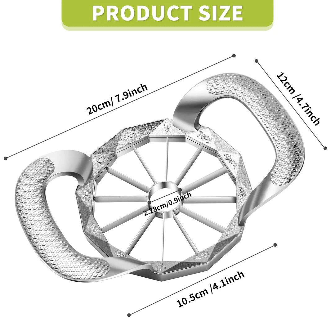 Stainless Steel Apple Slicer, Heavy Duty Fruit Cutter and Sharp Divider | Stornfield