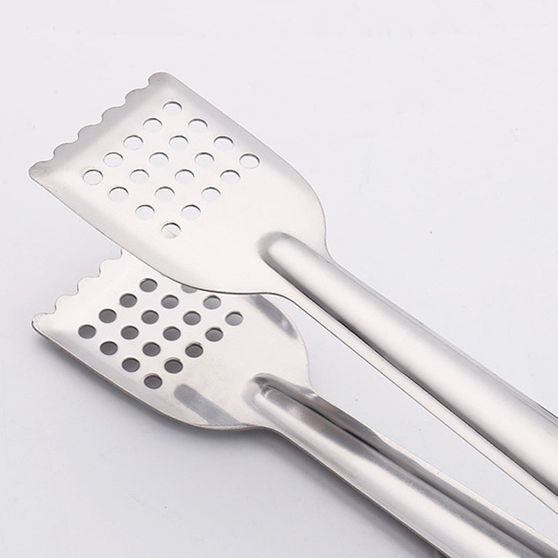 Stainless Steel BBQ Food Tongs Anti Heat Bread Clip Pastry Clamp Tong | Stornfield