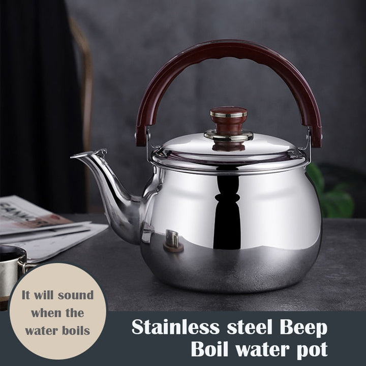 Stainless Steel Boiling Water Kettle Thicken Whistling Pot | Stornfield