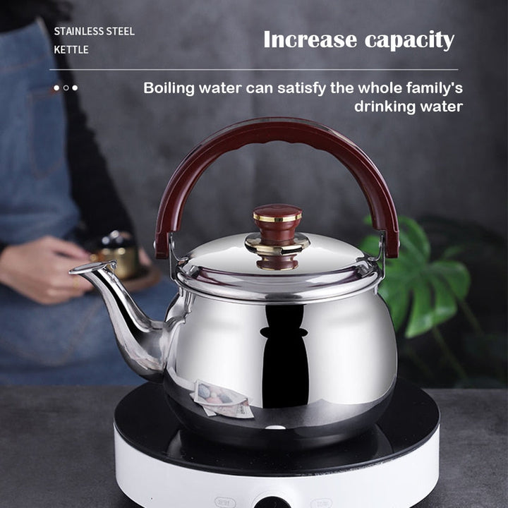 Stainless Steel Boiling Water Kettle Thicken Whistling Pot | Stornfield