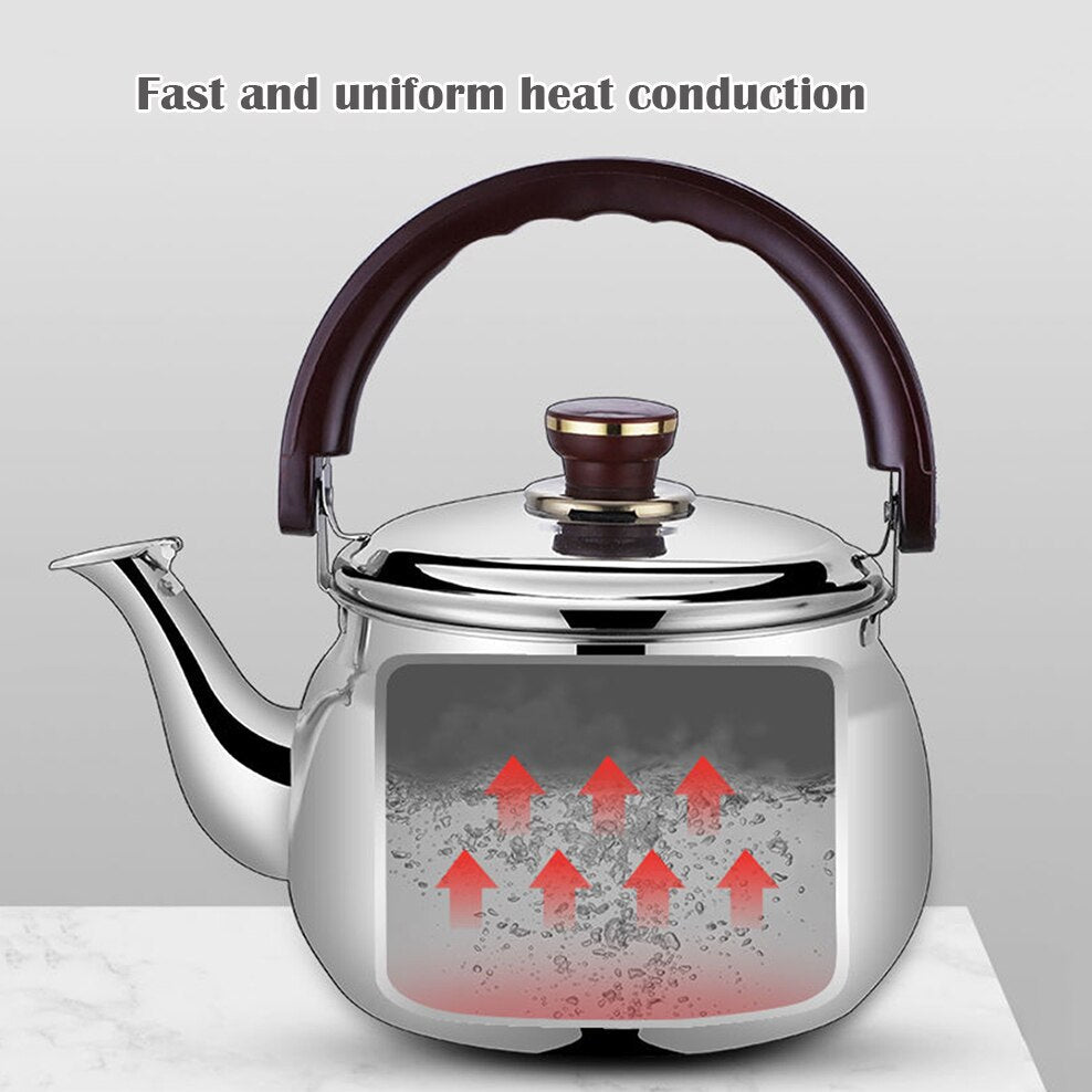Stainless Steel Boiling Water Kettle Thicken Whistling Pot | Stornfield