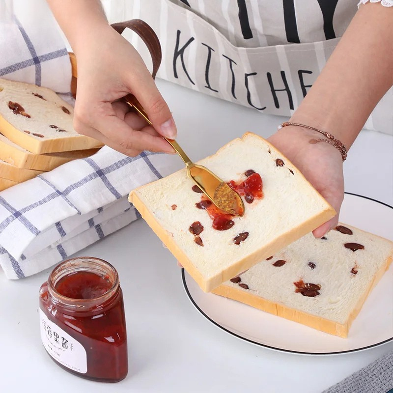 Stainless Steel Butter Knife | Colorful Dessert, Jam, and Cream Cheese Spreader | Stornfield