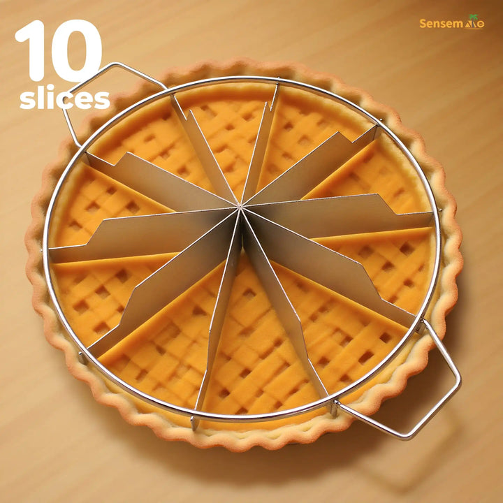 Adjustable Stainless Steel Cake Cutter and Slicer Pastry Portion Marker | Stornfield