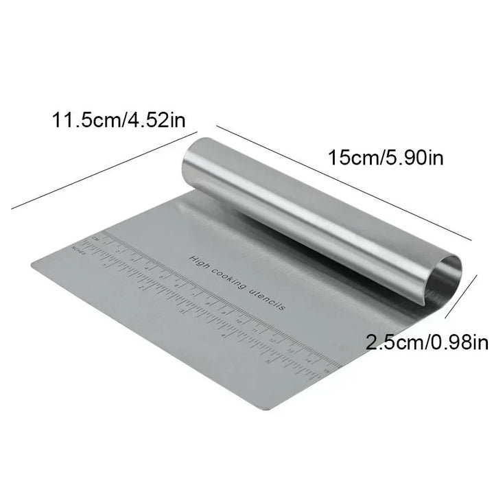Stainless Steel Cake Slicer, Dough Cutter, Pastry Spatula, Baking Tool | Stornfield